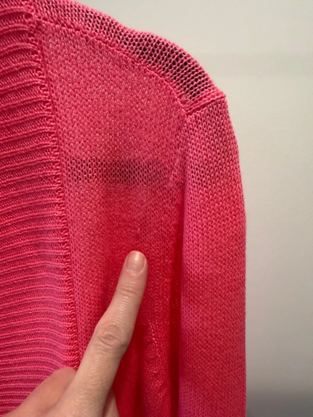 Lilly Pulitzer Bright Pink Open-Front Cardigan - Picture 5 of 12